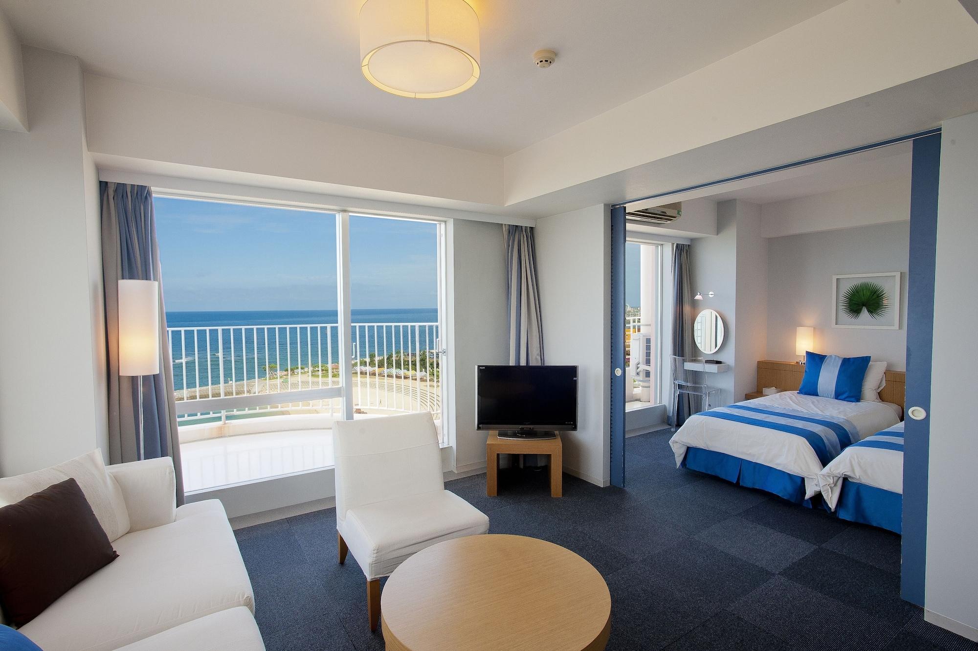 The Beach Tower Okinawa Тятан Экстерьер фото